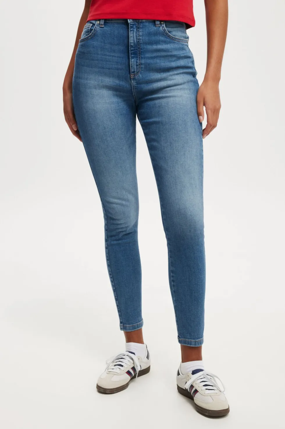 Curvy High Stretch Skinny Jean