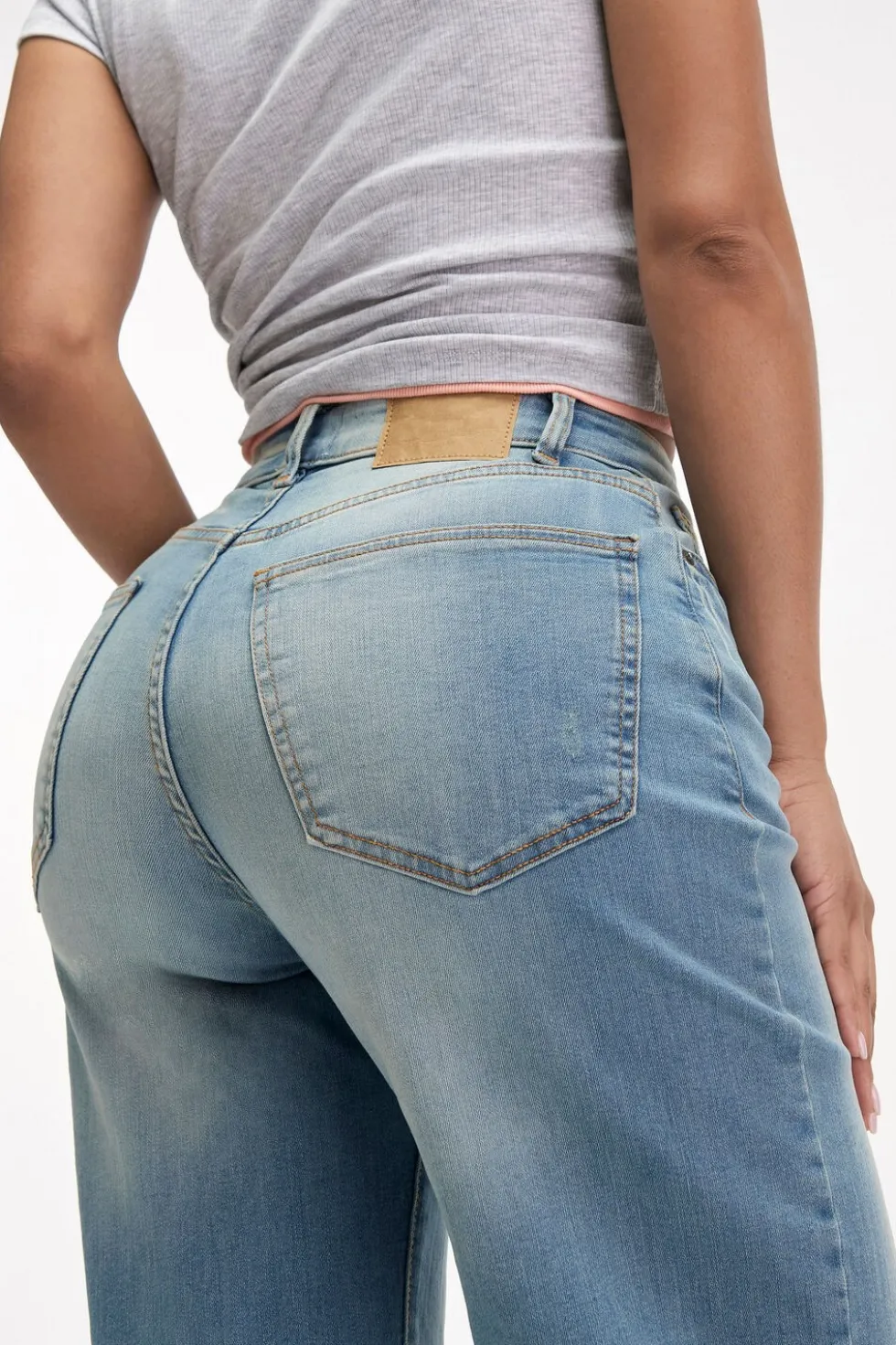 Curvy Stretch Wide Jean