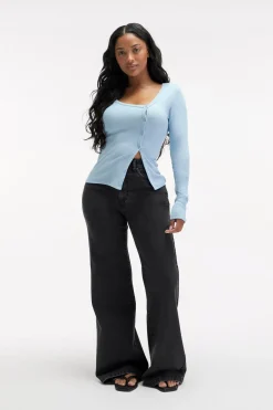 Curvy Stretch Wide Jean