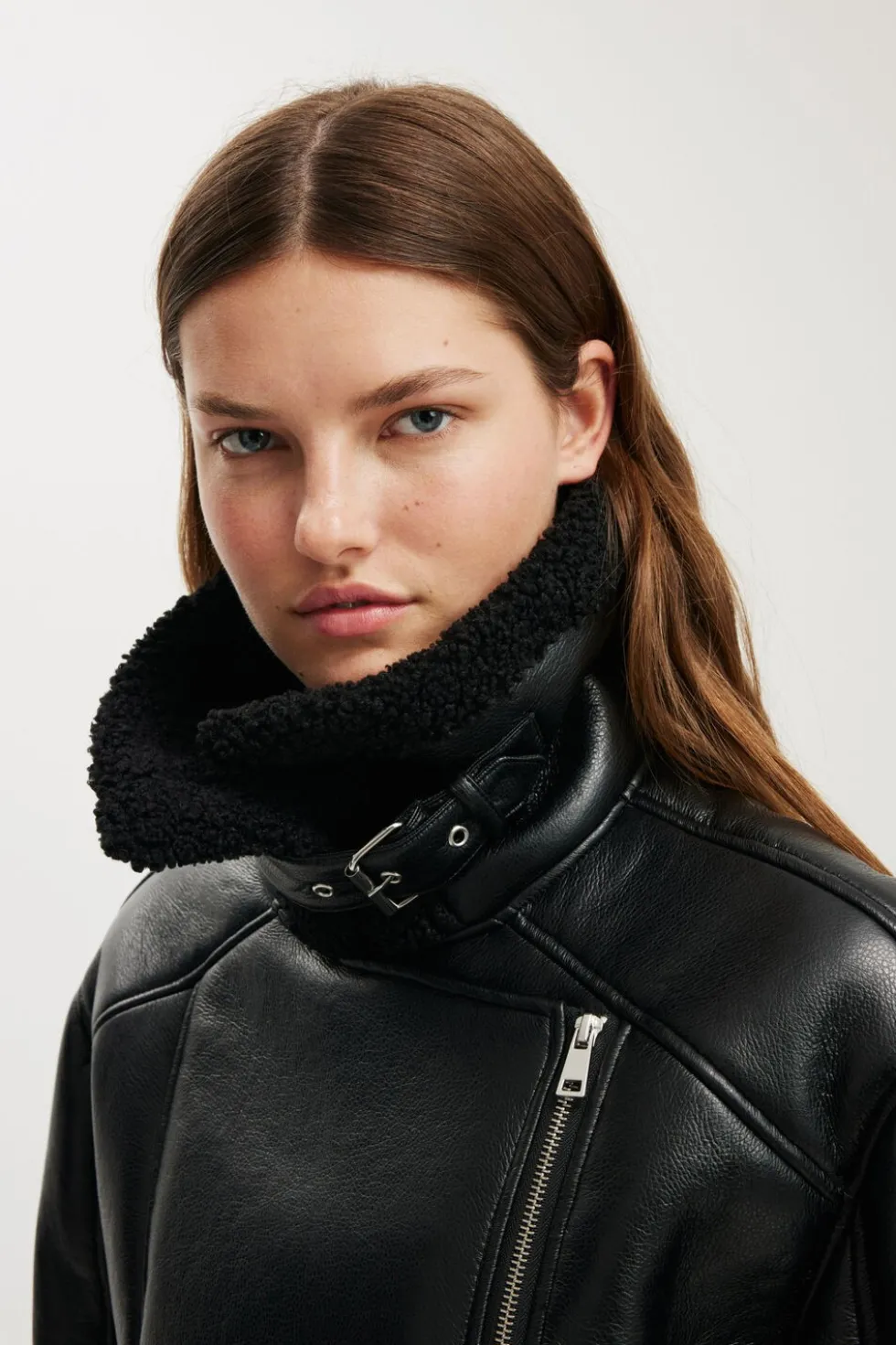 Dakota Faux Leather Aviator