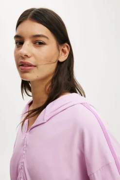 Departure Lounge Crop Hoodie