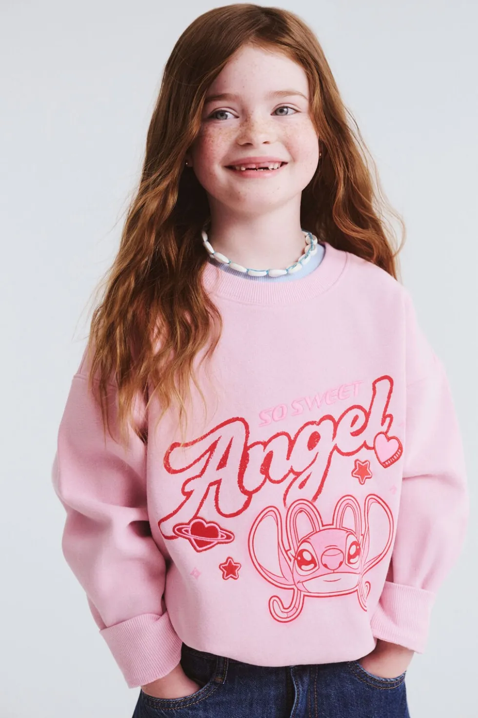 Disney Mickey Mouse Oversized Crew Fleece