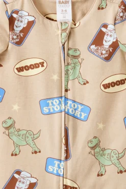 Disney Pixar Toy Story Short Sleeve Zip Romper