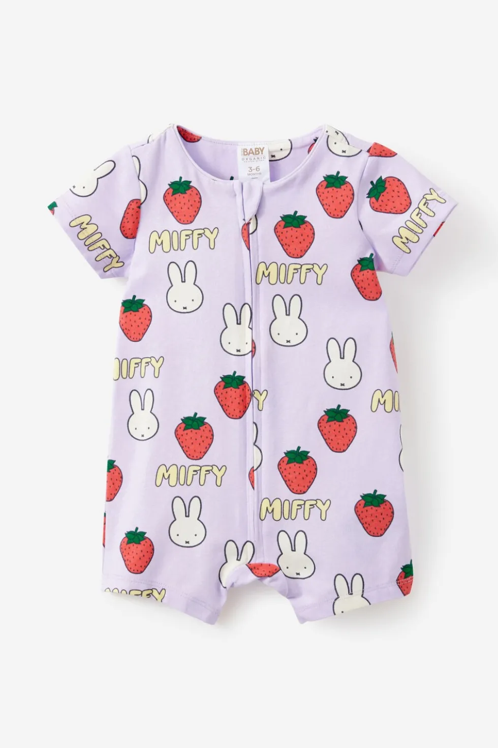 Disney Pixar Toy Story Short Sleeve Zip Romper