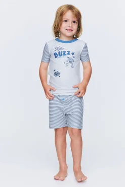Disney Pixar Toy Story Snoozesoft Snug Short Sleeve Pj Set