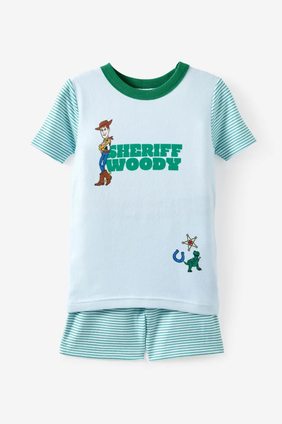 Disney Pixar Toy Story Snoozesoft Snug Short Sleeve Pj Set