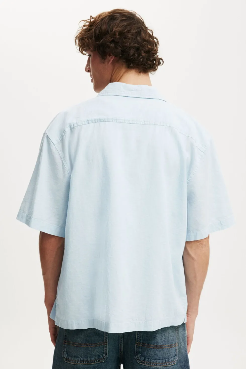 Eli Linen Blend Short Sleeve Shirt