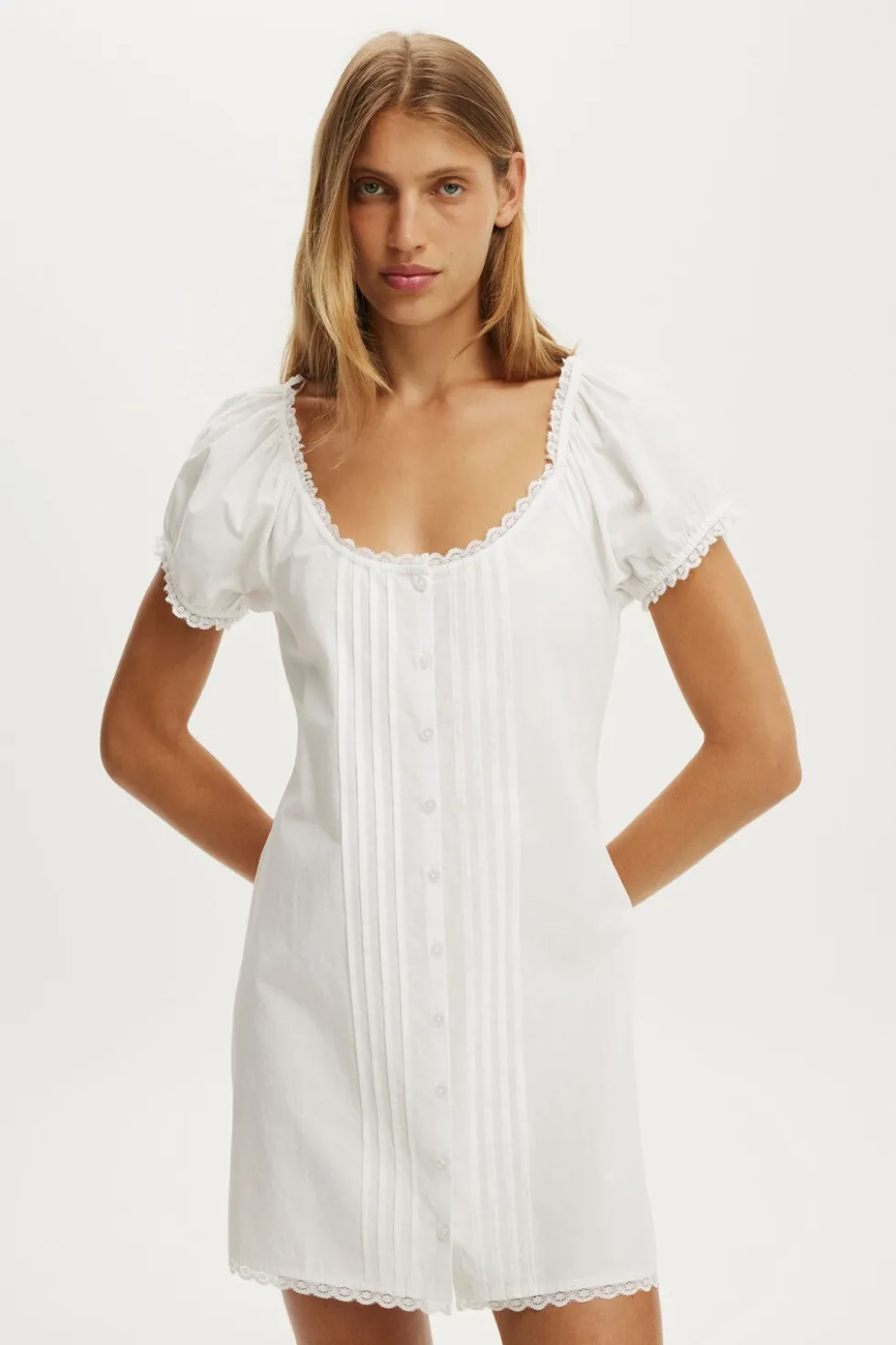 Emma Babydoll Mini Dress