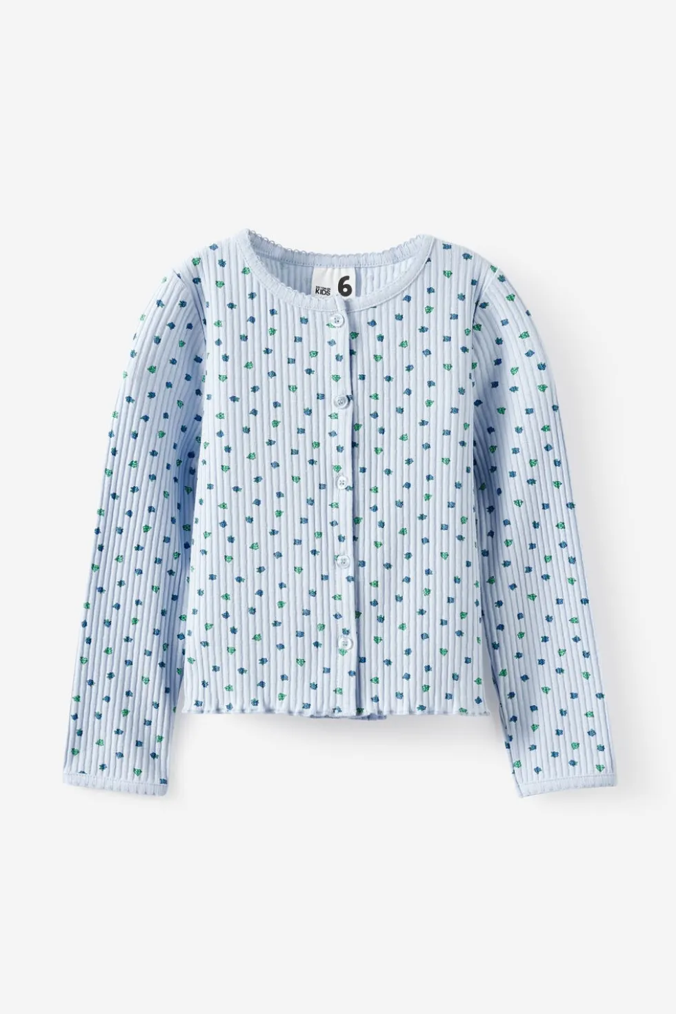 Emma Button Through Long Sleeve