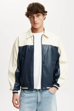 Faux Leather Western Jacket