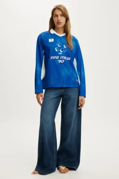 FIFA Long Sleeve Graphic Football Jersey
