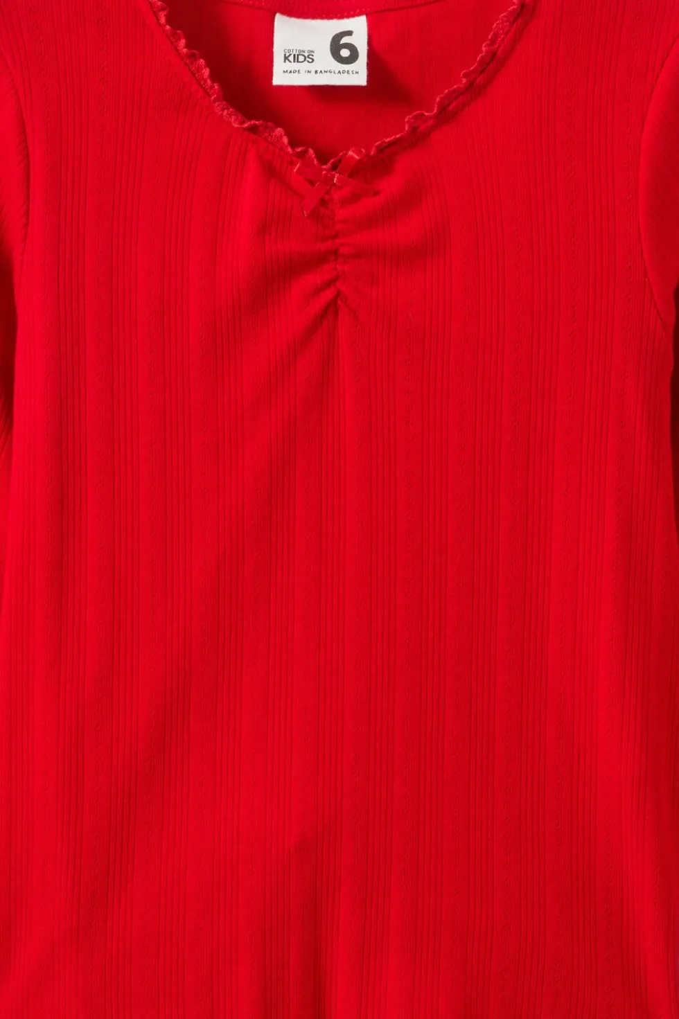 Fitted Essential Long Sleeve Ruched Top