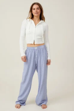 Flannel Boyfriend Boxer Pant