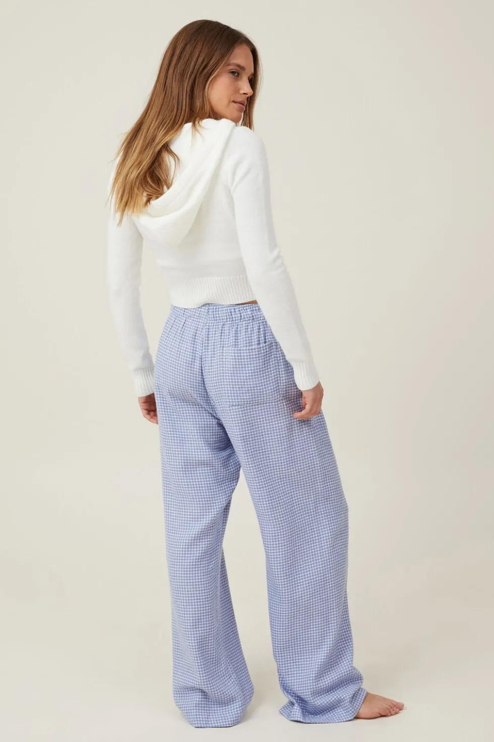 Flannel Boyfriend Boxer Pant