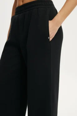 Fleece Wide Leg Sweatpant