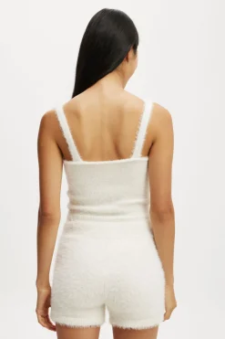 Fluffy Knitted Cami