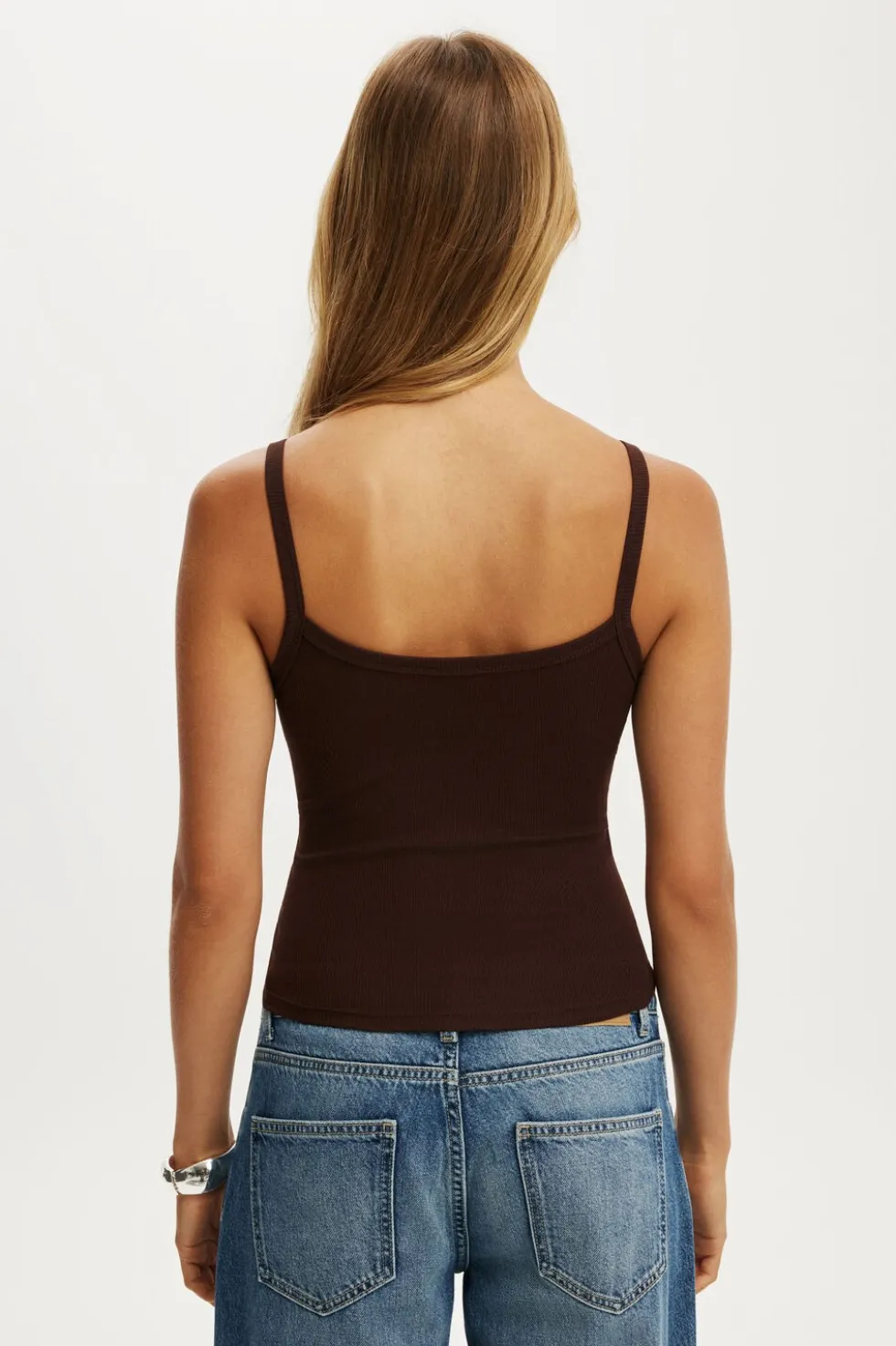 Goldie Rib Scoop Cami