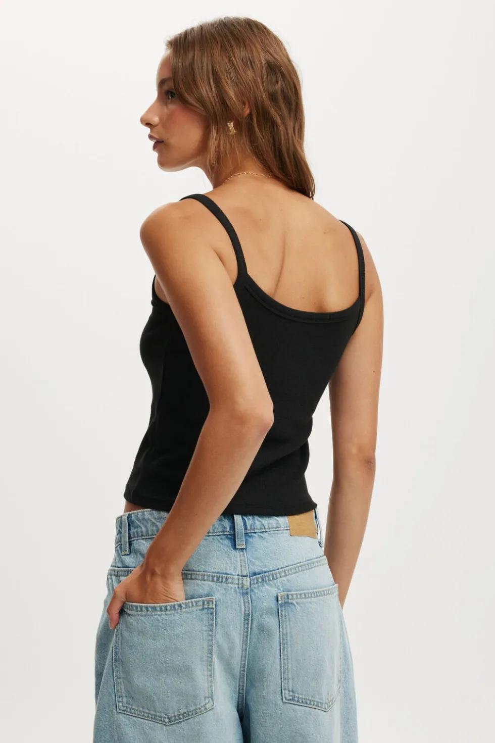 Goldie Rib Scoop Cami