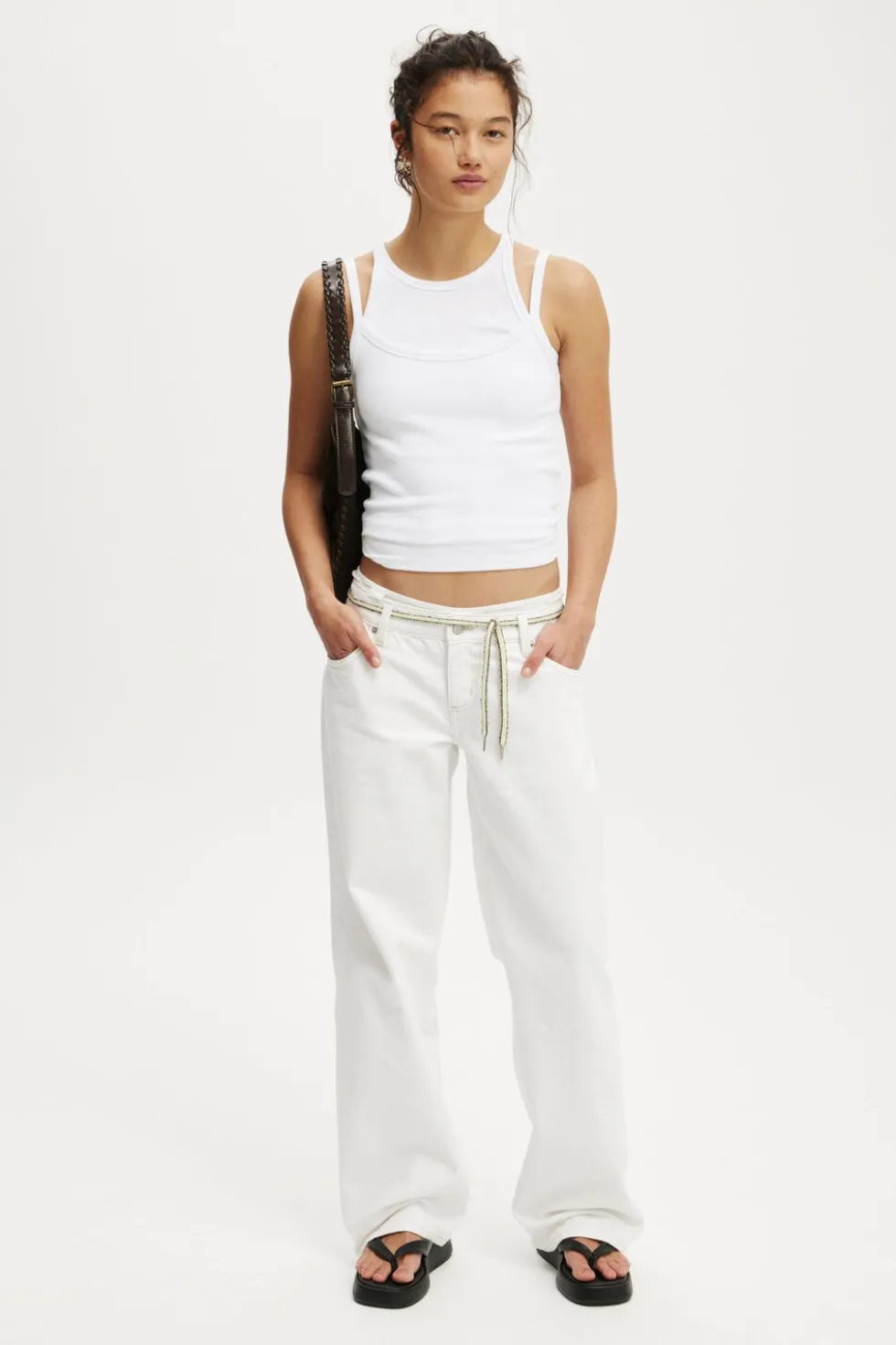 Goldie Rib Scoop Cami