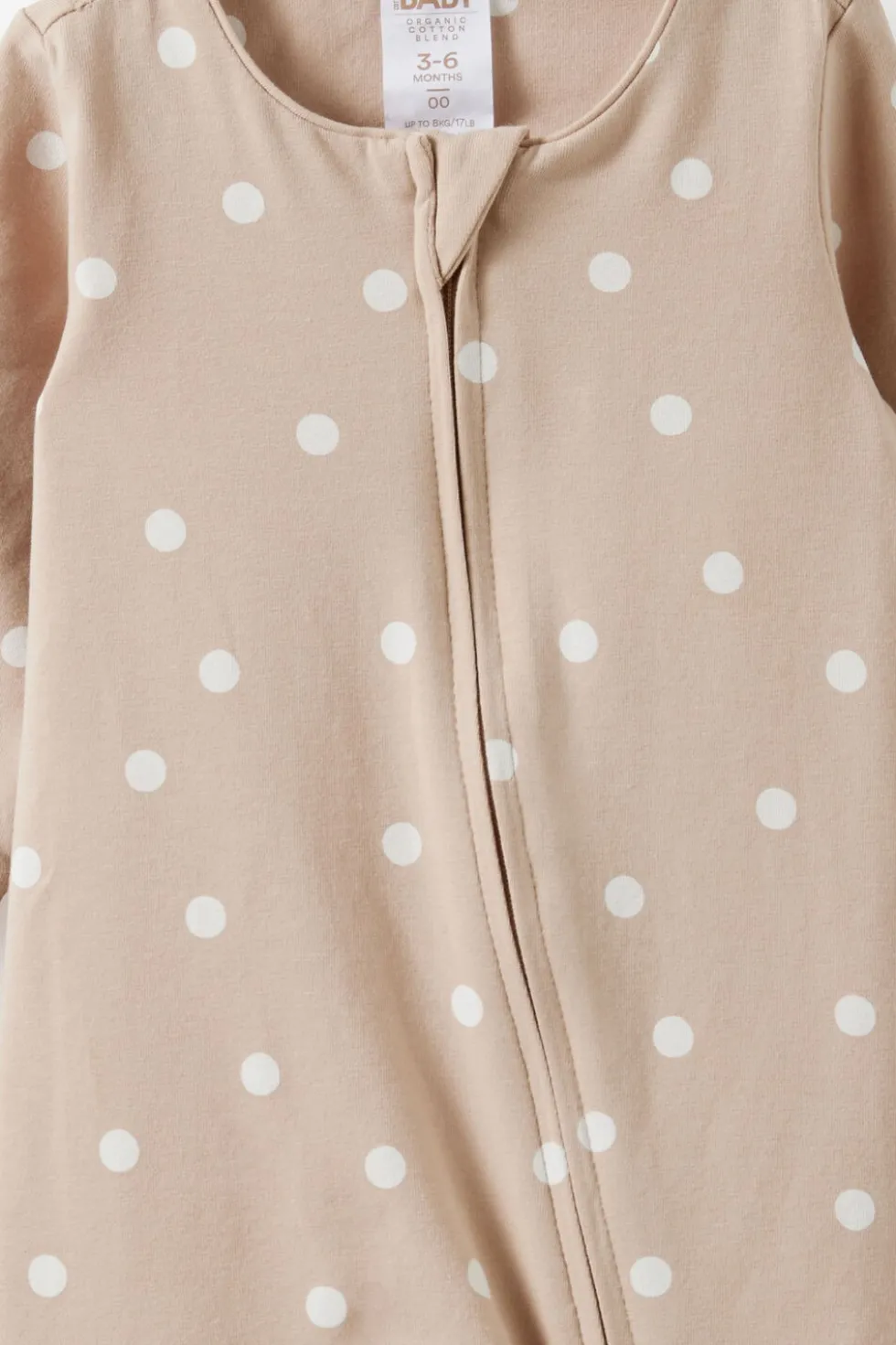 Growie Long Sleeve Zip All In One Romper