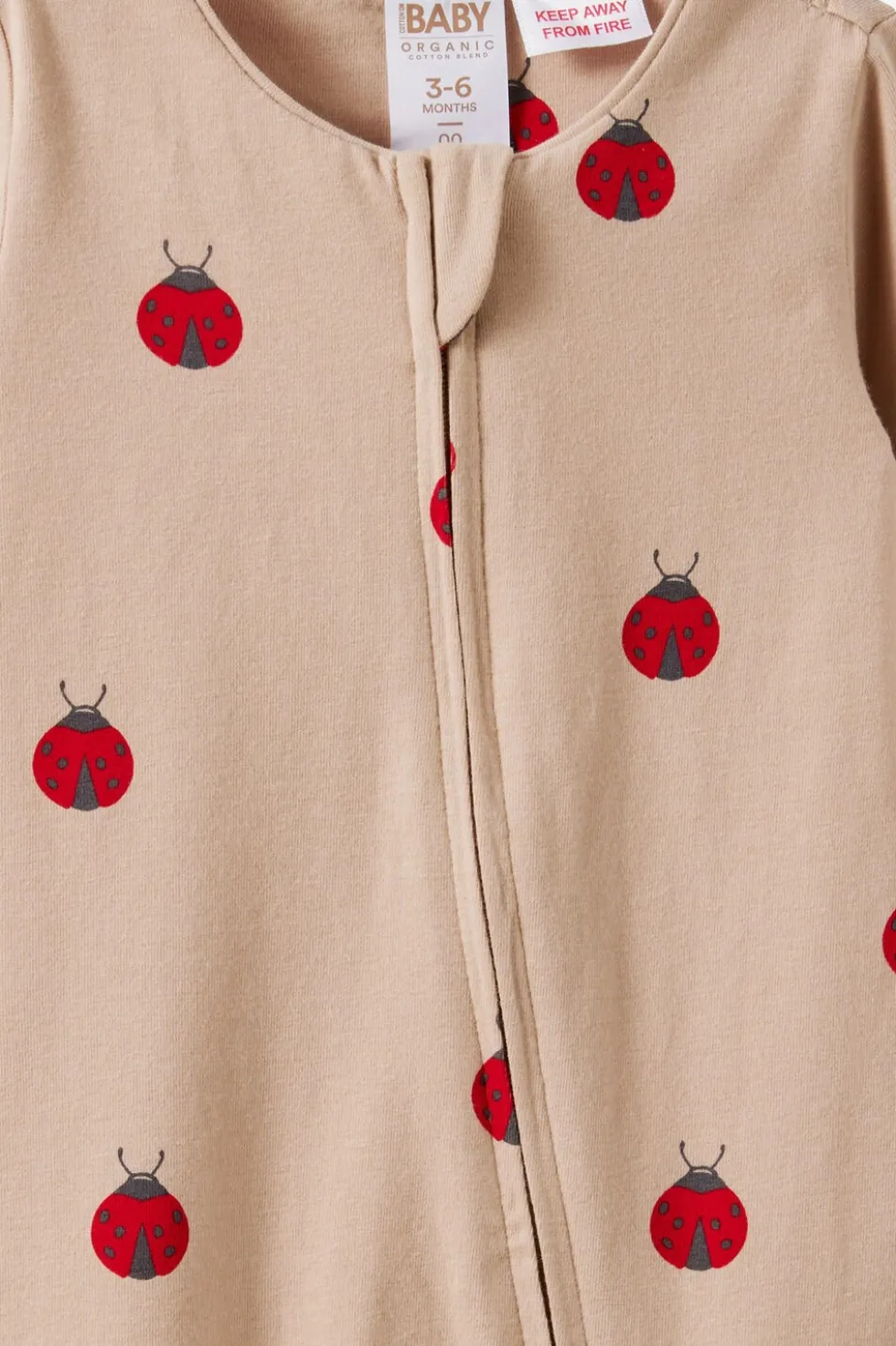 Growie Long Sleeve Zip All In One Romper