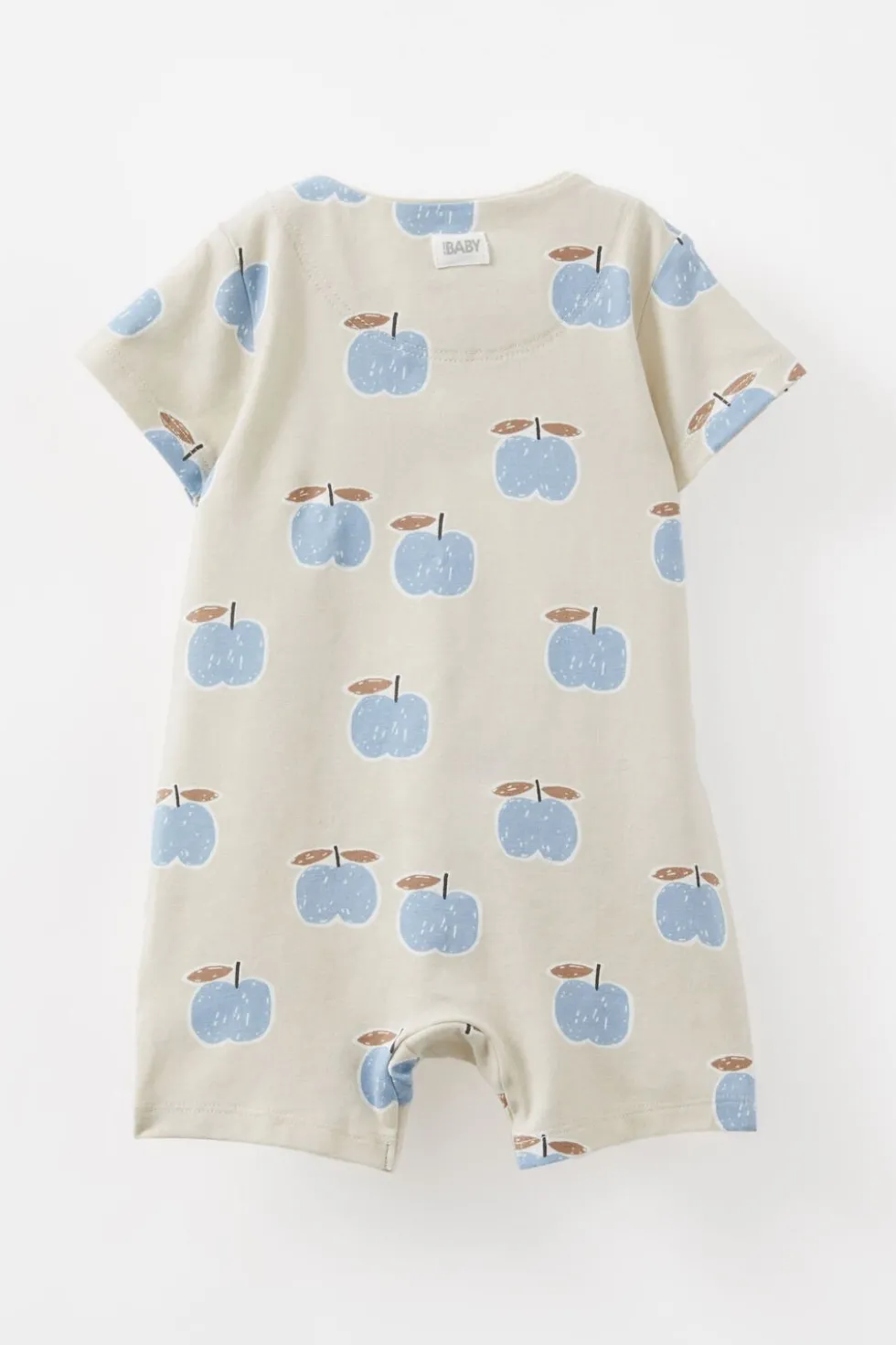 Growie Short Sleeve Zip All In One Romper