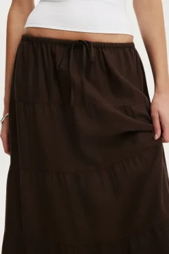 Haven Multi Tiered Maxi Skirt
