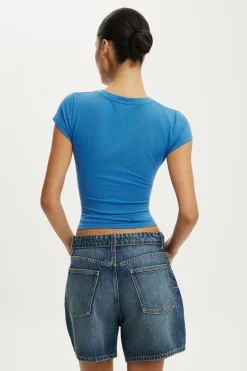 High 90 S Denim Short