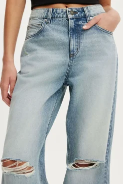 High Rise Wide Crop Jean