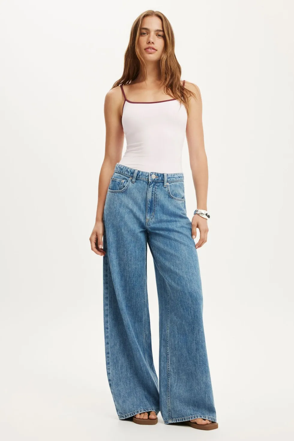 High Rise Wide Jean