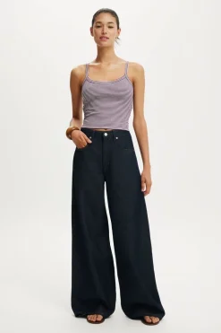 High Rise Wide Jean
