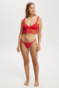 Holly Lace Longline Bralette