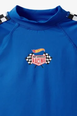 Hot Wheels Long Sleeve Raglan Rash Vest