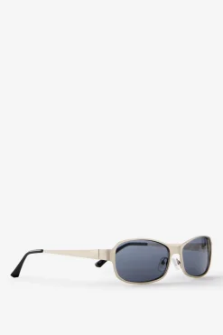 Jamie Metal Slim Wrap Around Sunglasses
