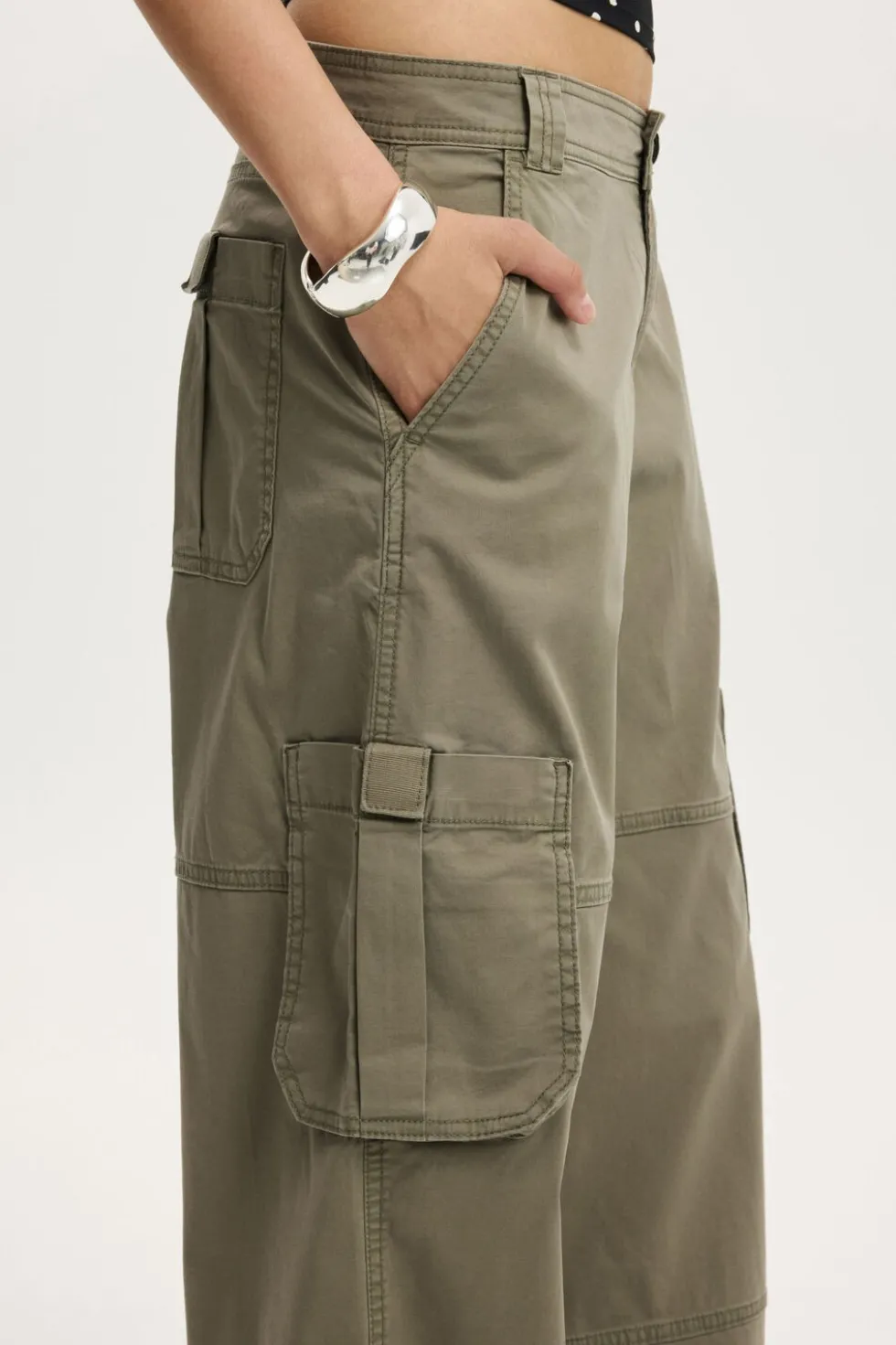 Jess Low Rise Cargo Pant