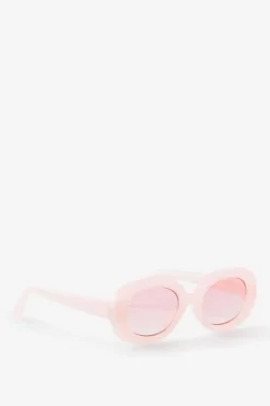 Kids Olive Oval Sunglasses