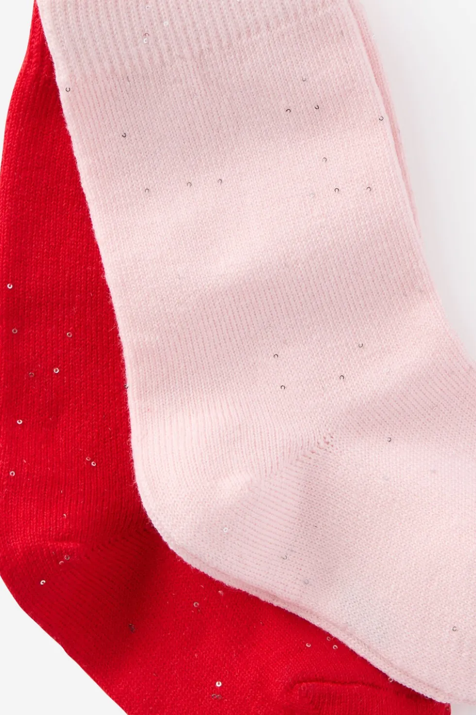 Kids 2Pk Longline Crew Socks