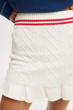 Knit Flippy Skirt