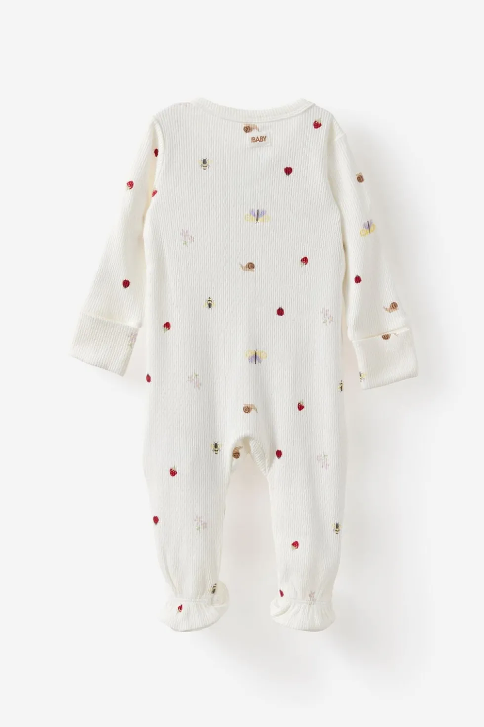 Littlie Organic Long Sleeve Zip All In One Romper