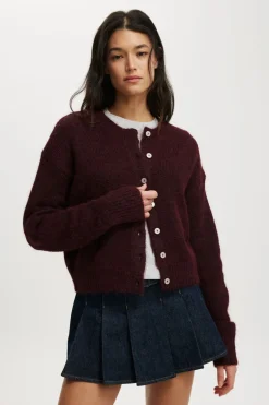 Lofty Luxe Crew Cardigan