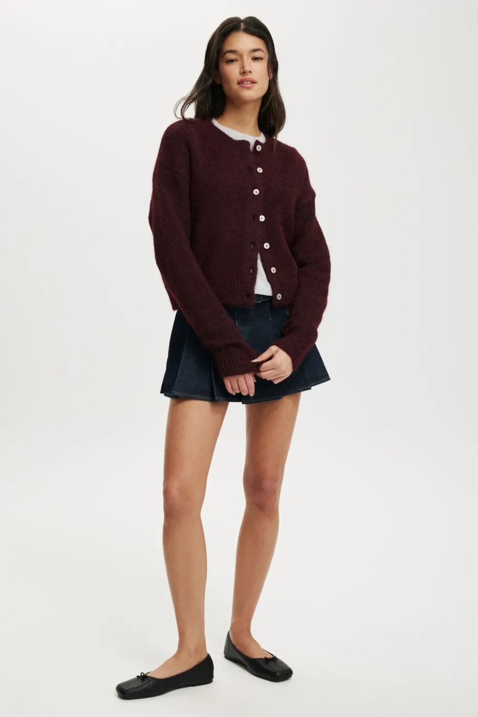 Lofty Luxe Crew Cardigan