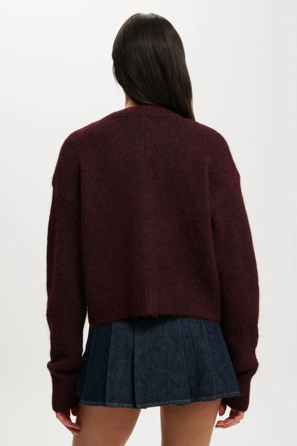 Lofty Luxe Crew Cardigan