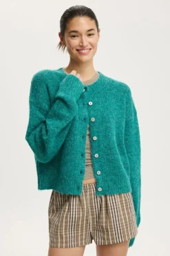 Lofty Luxe Crew Cardigan