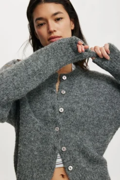 Lofty Luxe Crew Cardigan