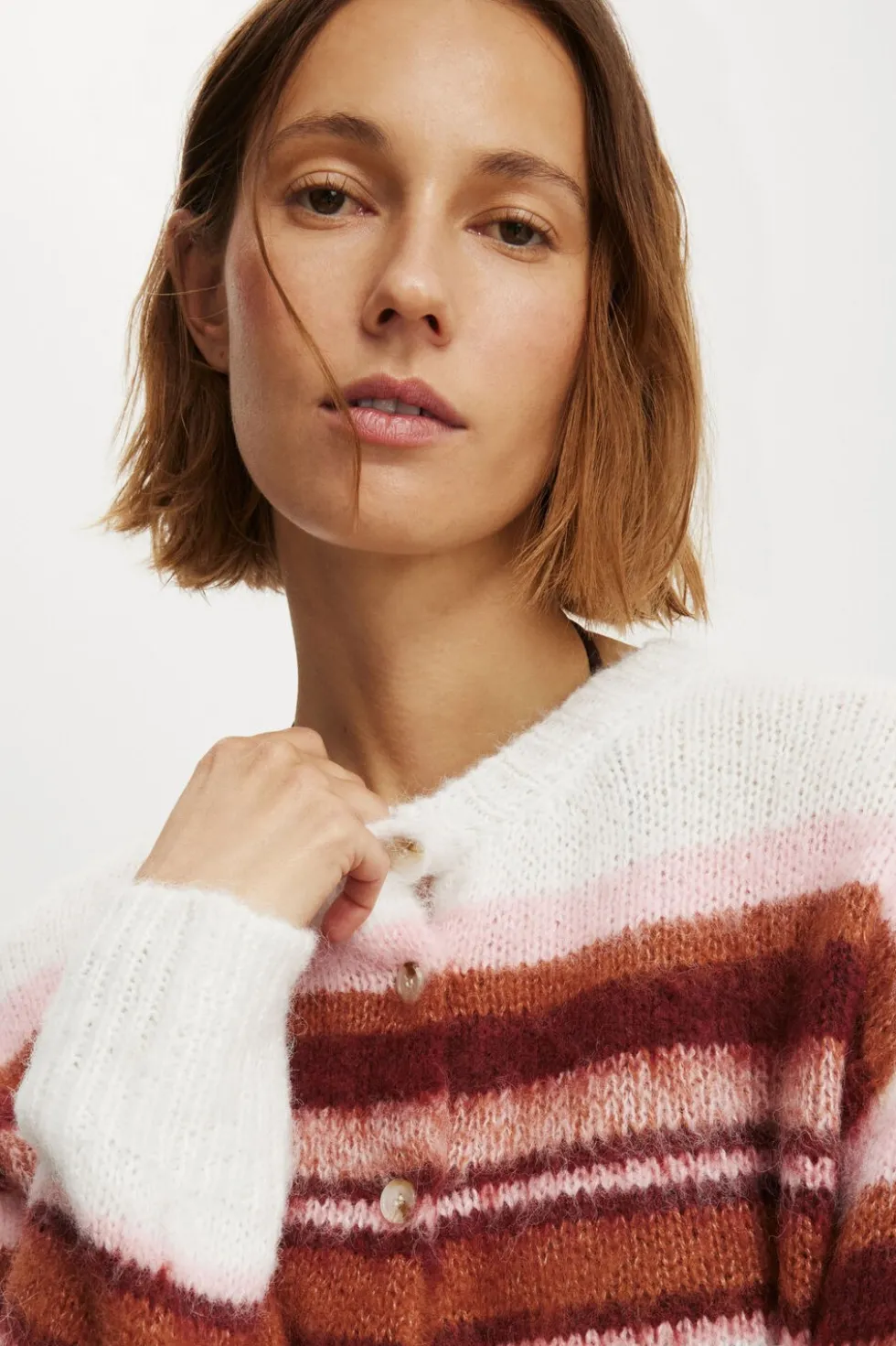 Lofty Luxe Crew Cardigan