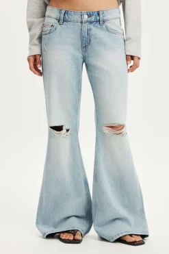 Low Relaxed Flare Jean