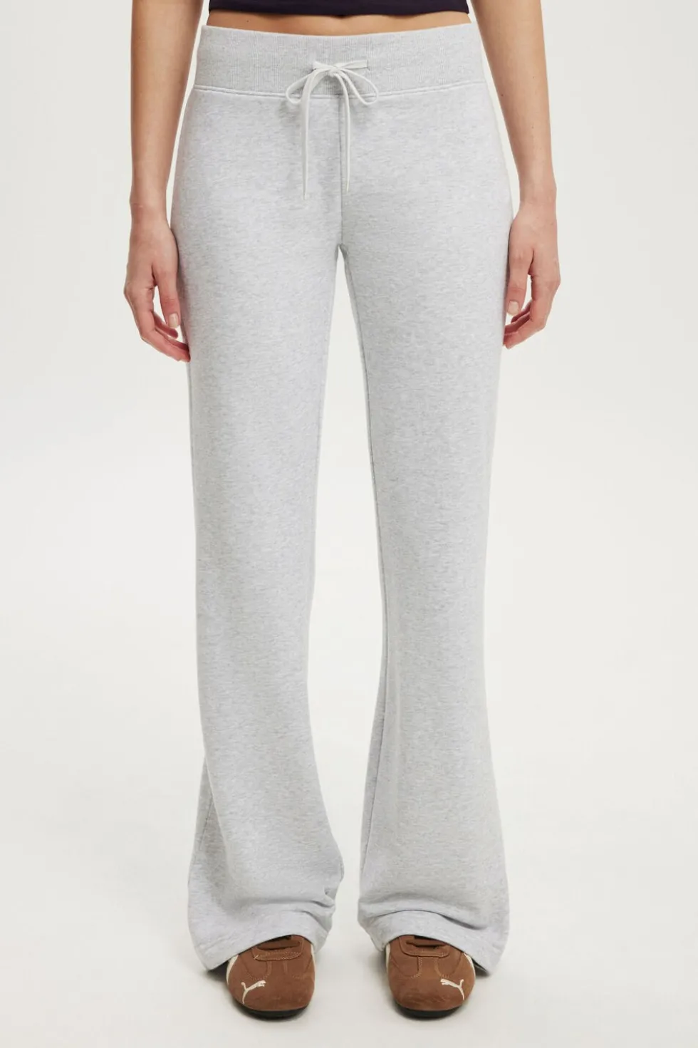 Low Rise Bootleg Sweatpant
