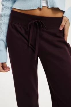 Low Rise Bootleg Sweatpant
