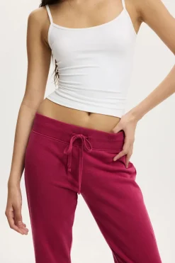 Low Rise Bootleg Sweatpant