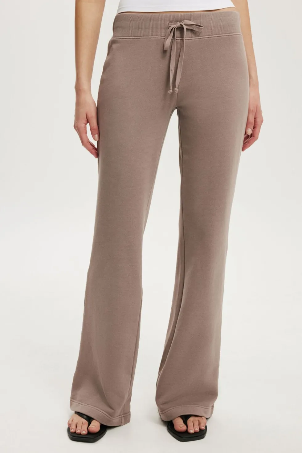 Low Rise Bootleg Sweatpant